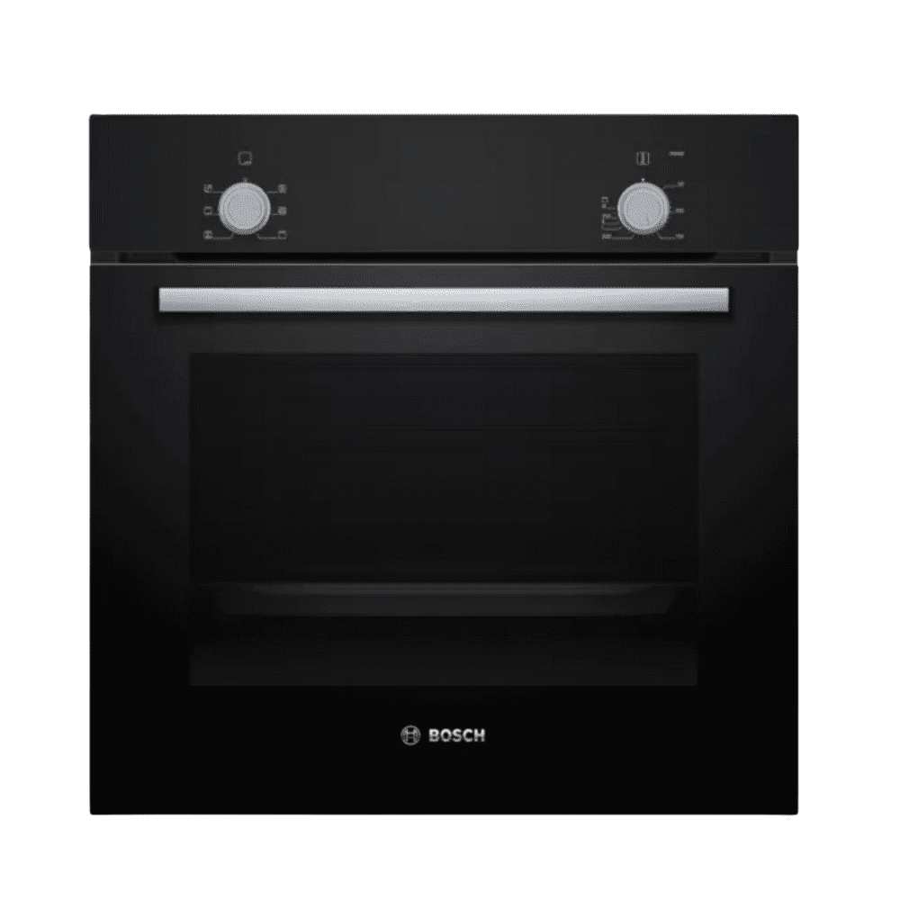Bosch Series 2 - Black Built-In Electric Oven with Multifunction Fan - 60cm